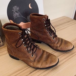 Justin Vintage Leather Boots